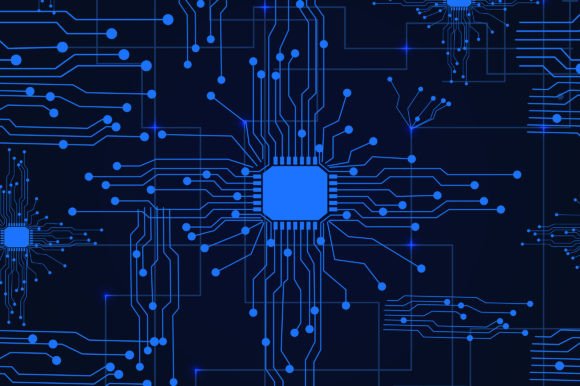 Download High Tech Circuit Board Seamless Pattern - Premium Resources