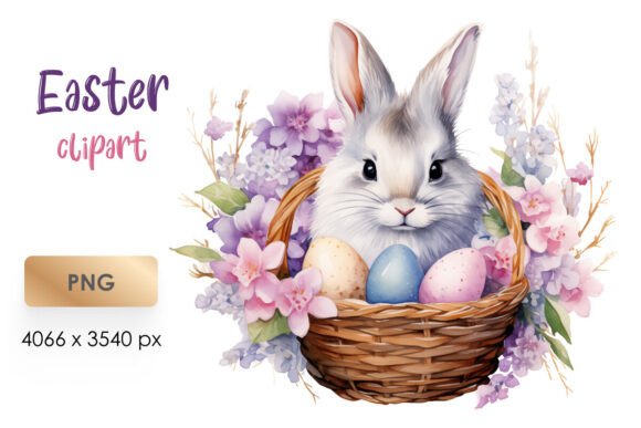 Download Watercolor Easter Cute PNG Clipart - Watercolor easter Collection