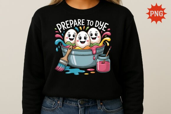 Download Prepare to Dye Easter Eggs PNG T-shirt - Egg Collection