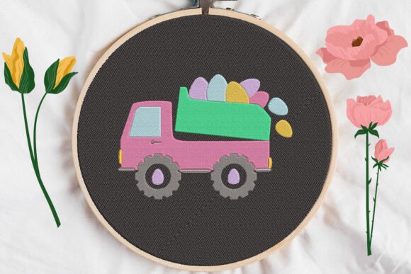 Download Easter Truck with Eggs - Egg Collection