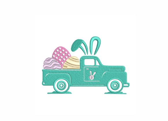 Download Easter Truck with Eggs - Egg Collection