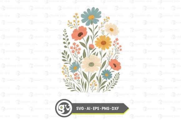 Download Wildflower Meadow Botanical Floral - Wildflower meadow Collection