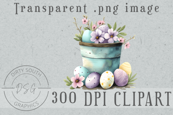 Download Floral Easter Eggs Potted Arrangement - Egg Collection