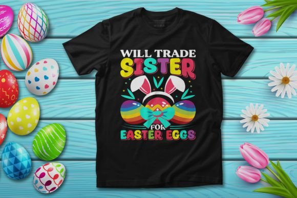 Download Sister for Easter Eggs Funny Bunny - Egg Collection