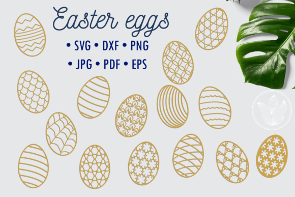 Download Easter Eggs Svg Cut Files - Egg Collection