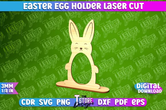 Download Easter Egg Holder | Easter Rabbit Laser - Egg Collection