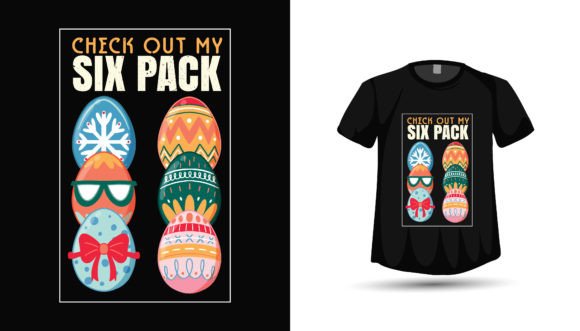 Download Easter Tshirt Design of Gym Six Pack Egg - Egg Collection