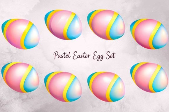 Download Pastel Easter Egg Set - Egg Collection
